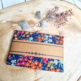 Pochette pour homme Liberty Sea Blossoms Orange