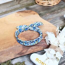 Bracelet jonc à nouer fin Liberty