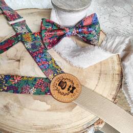 Bretelles homme Liberty Ciara Rouille