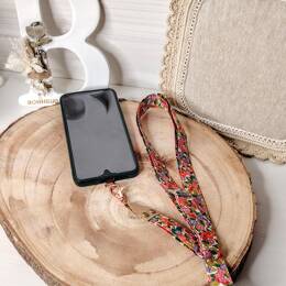 Lanière de téléphone en Liberty Nectar Tutti Frutti