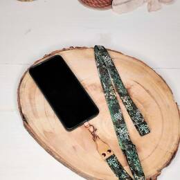 Lanière de téléphone en Liberty Ciara Botanique