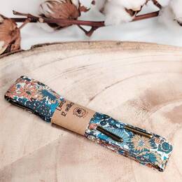 Lacets en Liberty Margaret Annie Camel 12 œillets