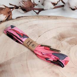 Lacets en Liberty Peony Parade Corail 12 œillets