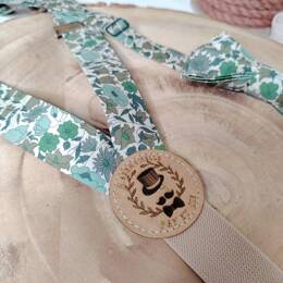 Bretelles homme Liberty Poppy and Daisy Vert Feuillage