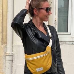 Sac Banane Ray Jaune Curry