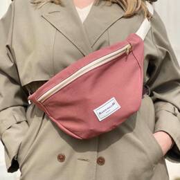 Sac Banane vieux rose