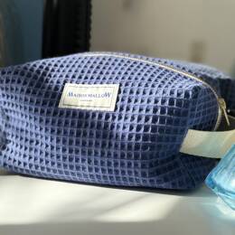 Trousse de Toilette XXL Bleu Indigo