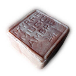Savon Cube parfum Musc, Myrrhe et Ambre 260g