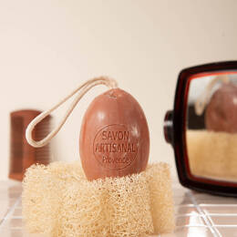 Ovale sur corde parfum Musc, Myrrhe et Ambre 200g