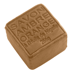 Savon Cube parfum Ambre & Orange 260g