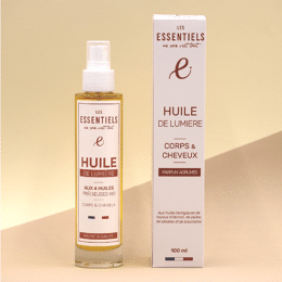 New ✨Huile de Lumière corps et cheveux – 100ml - COSMOS Organic