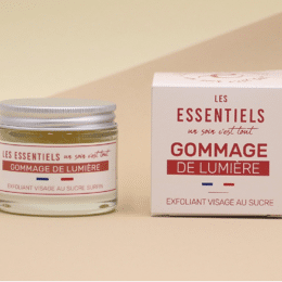 Les gommages visage Made in France