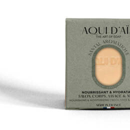 New Savon rond Parfum SANTAL AROMATIQUE 100g