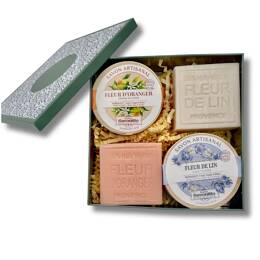 Coffret en métal : Fleur de Lin & Fleur d'Oranger