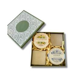 NEW  Coffret floral dans boite métal