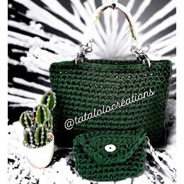 SAC A MAIN ET SA POCHETTE