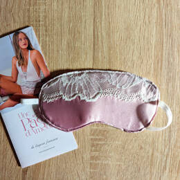 Masque de nuit Daisy Lilas