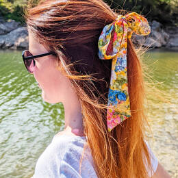 Grand Foulchie fleuri jaune unique