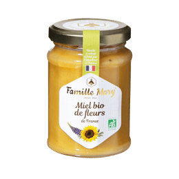 Miel bio de fleurs de France