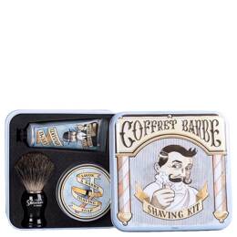 La Savonnerie de Nyons - Kit de Rasage (Savon, Blaireau, Crème Apaisante) Coffrets barbe et rasage 3 pieces male