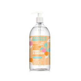 Energie Fruit - soin lavant doux corps & cheveux - enfants & adultes - parfum abricot Gel douche 1000 ml unisex