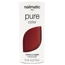 Nailmatic - PURE color MARILOU Vernis à ongles 8 ml Rouge foncé unisex