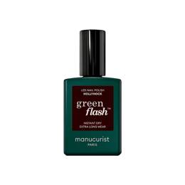 manucurist - green flash LED gel Vernis à ongles 15 ml Noir unisex