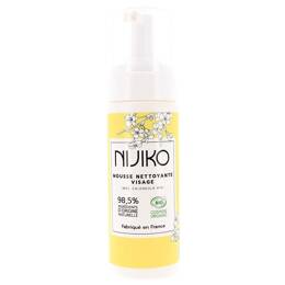NIJIKO - Mousse Nettoyante Visage Bio pour Peau Sensible Démaquillant yeux 200 ml unisex