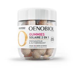OENOBIOL - Gummies Solaire 2 en 1 Préparateur & Autobronzant Vitamines 1 pieces unisex