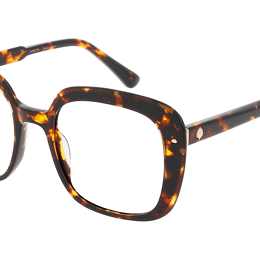 Lunettes de vue AMEYA Aurore Ecaille moucheté marron miel