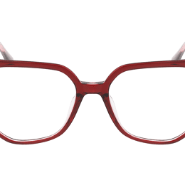 Lunettes de vue AMEYA Lyse Framboise Cristal