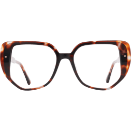 Lunettes de vue AMEYA Lyse Ecaille brun moucheté cristal