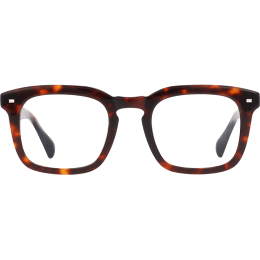 Lunettes de vue LATITUDE 47 Lucas Ecaille marron foncé