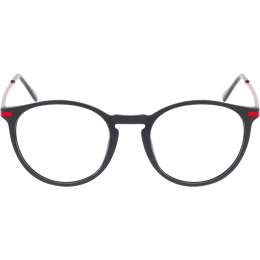 Lunettes de vue ONEO Zola Noir mat et rouge