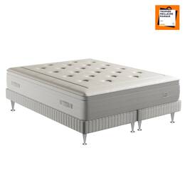 Ens reflexion 160x200 matelas h33 hybride, ferme, 2 sommiers