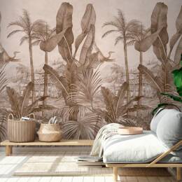 Papier peint déco jungle 159x280 cm