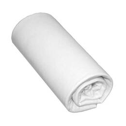 Drap housse 100% coton blanc 70x140 bonnet 15 cm