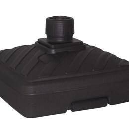 Pied de parasol à remplir 40 L en plastique anthracite