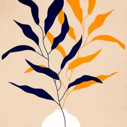 Tableau fleurs plante et purete imprimé sur toile 60x90 cm