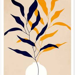 Affiche fleurs plante et purete sans cadre 30x45 cm