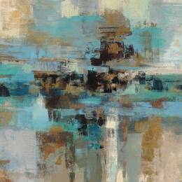 Tableau moderne murale fjord imprimé sur toile 90x60 cm