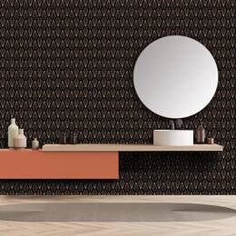 Papier peint, prisme art déco 156x270 cm
