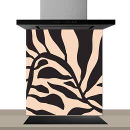 Fond de hotte décorative, vallon multicolore 60x70  cm