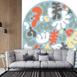 Papier peint algues en folie 208x270 cm