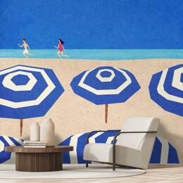 Papier peint un été à la plage 364x270 cm