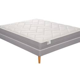 Ensemble 140x190 Matelas ressorts ensachés très ferme H23 + sommier