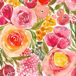 Tableau fleurs pivoine imprimé sur toile 60x90 cm