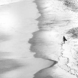 Tableau beach surf imprimé sur toile 90x60 cm