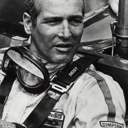 Photo célébrité Paul Newman Indianapolis imprimé sur toile 40x60 cm