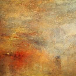 Tableau de Joseph Mallord William Turner imprimé sur toile 60x40 cm